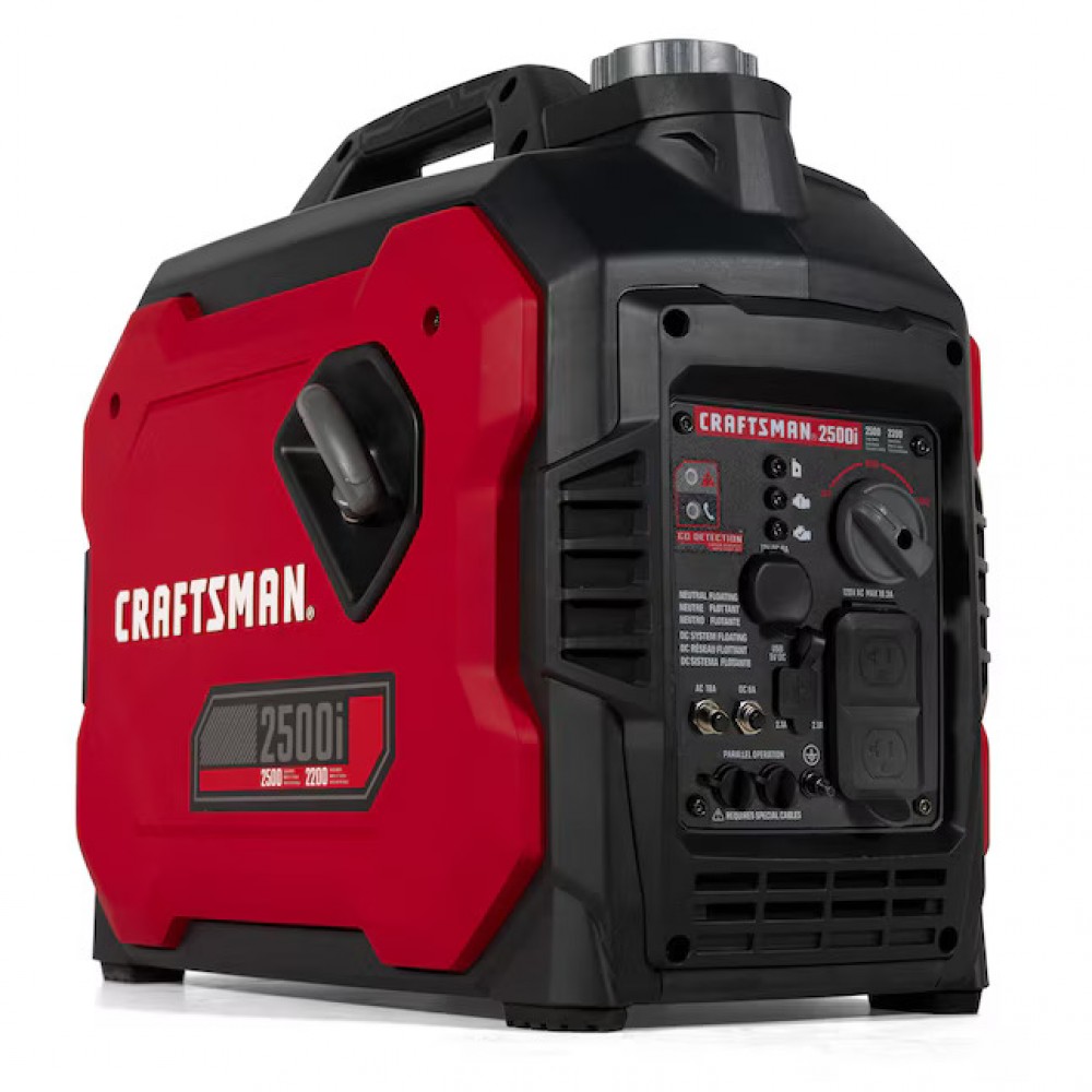 Craftsman 2500i 2500-watt Portable Inverter Generator – Gasoline Single Fuel (toolsequip)