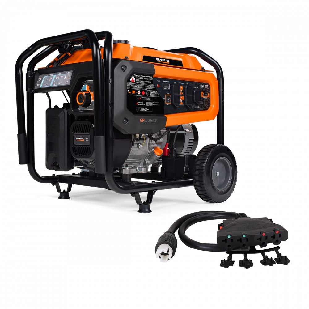Generac 8250w Dual-fuel Portable Generator W/ Cosense Technology (50-state Edition)