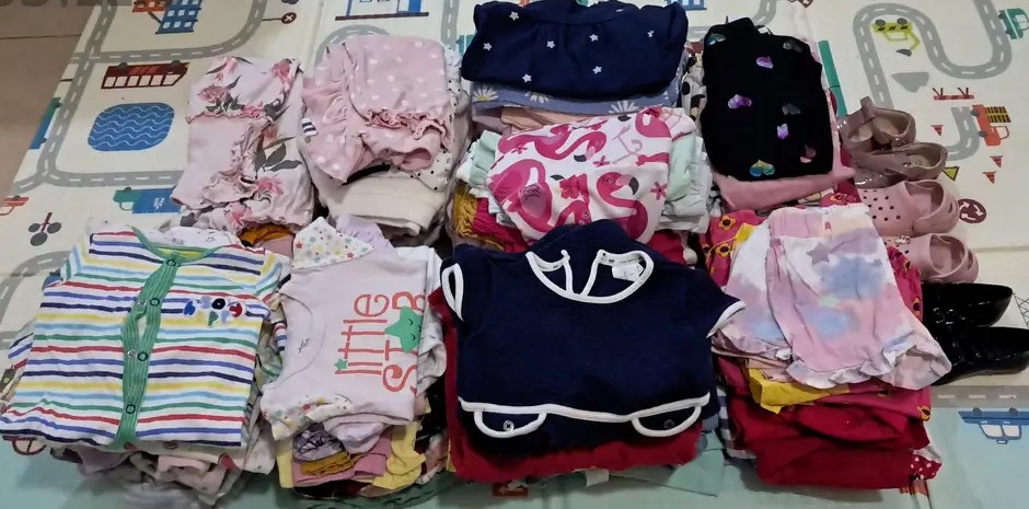 Girls Clothes 0-3 Years 100 Clothes 15bd All Shoes 2-3 Years