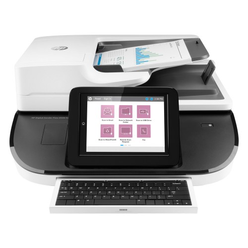 Hp Digital Sender Flow 8500 Fn2 Scanner (megahprinting)