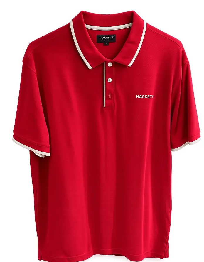 Hackett Golf Red Polo Shirt Xl – Excellent Condition