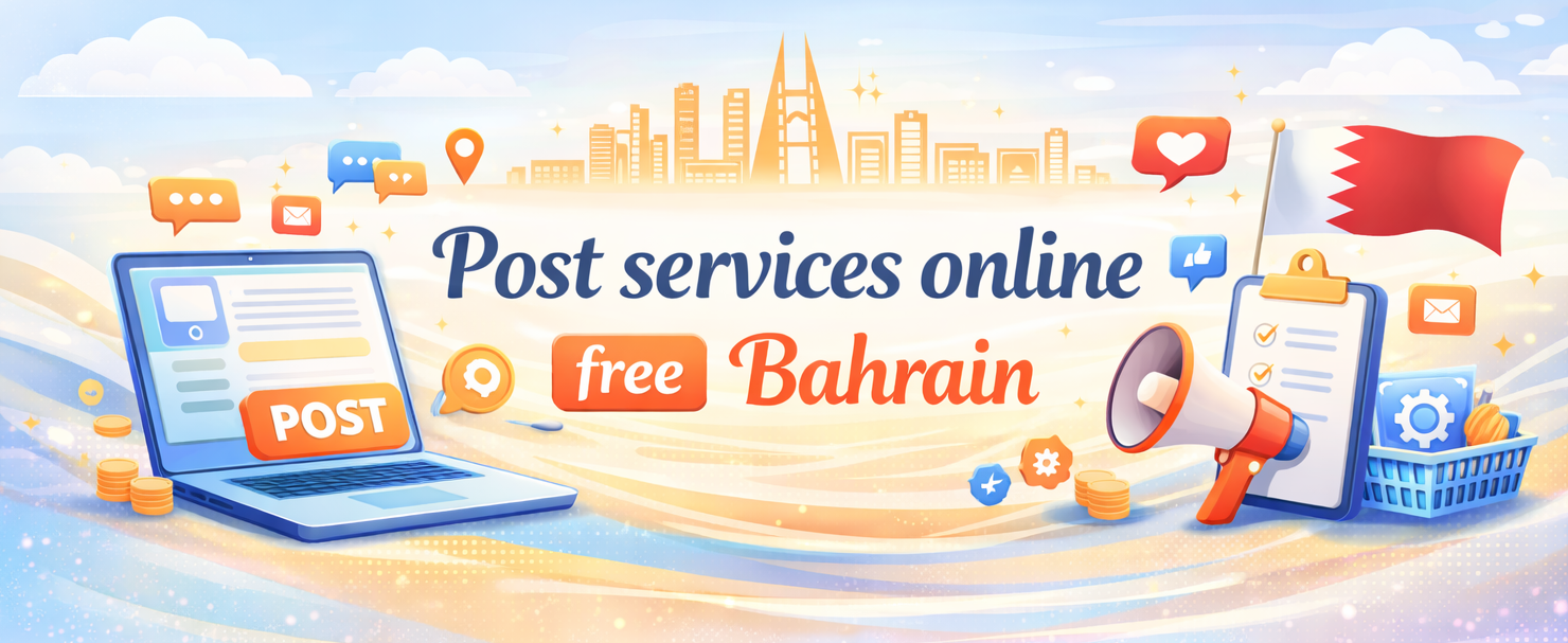 Post services online free Bahrain