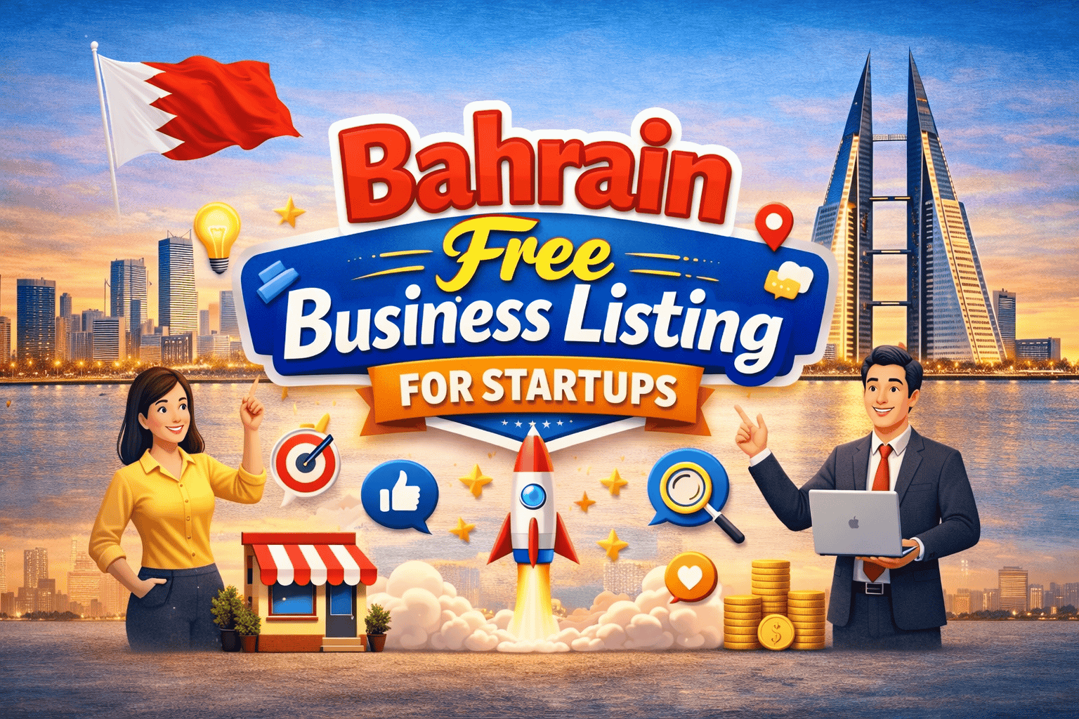 Bahrain free business listing for startups
