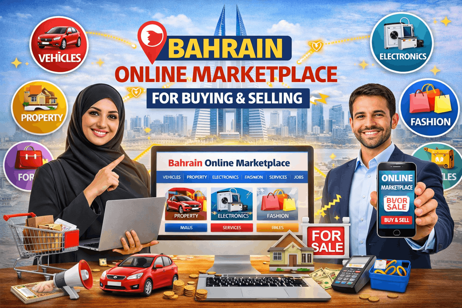 Bahrain Online Marketplace for Buying and Selling